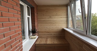 Отделка, остекление, утепление балконов в Ялуторовске от 207 руб. м/2.