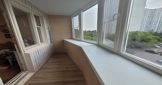 Застеклить лоджию Ялуторовск цена от 9791 руб. м/п. за 50 часов