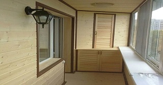 Отделка балкона под ключ Ялуторовск, цена от 5772 руб.